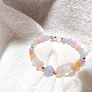 [Rose Gold Bracelet: BELLE] Health + Peace + Positivity