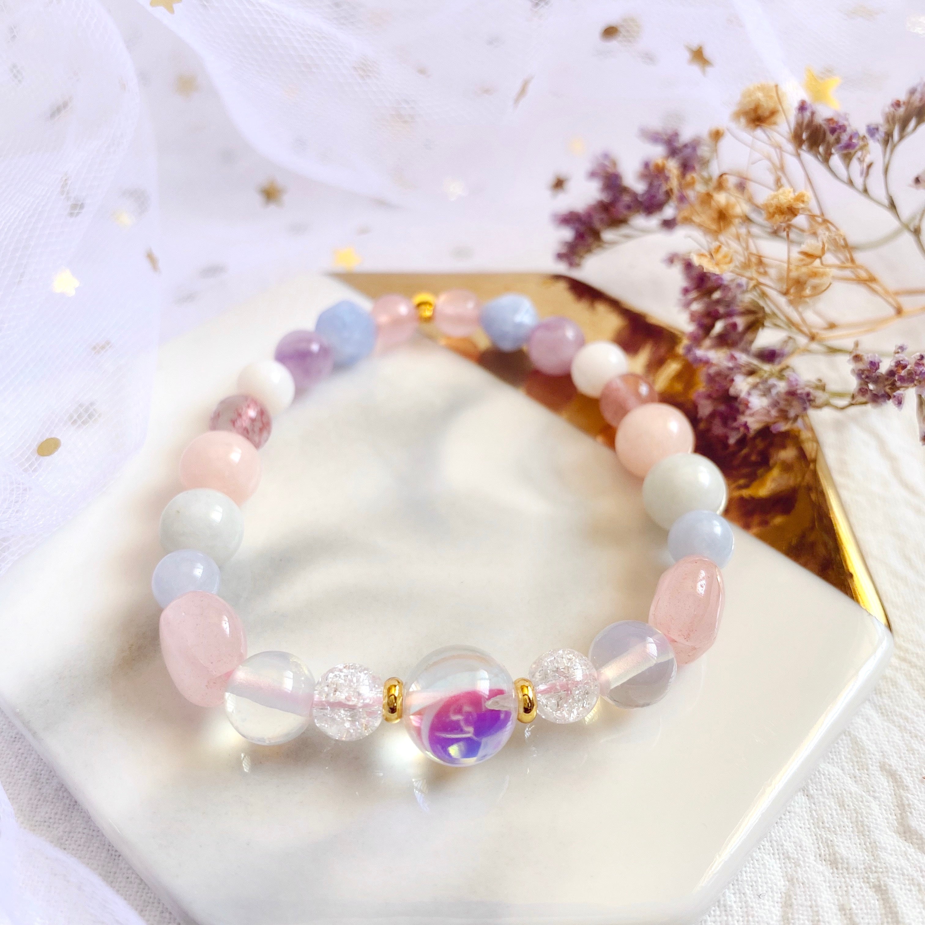 [Bracelet: CALLA] Universal Love + Calming + Gratitude