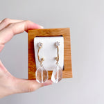 Load image into Gallery viewer, [Earrings: CLEAR QUARTZ] Focus + Manifestation + Cleansing
