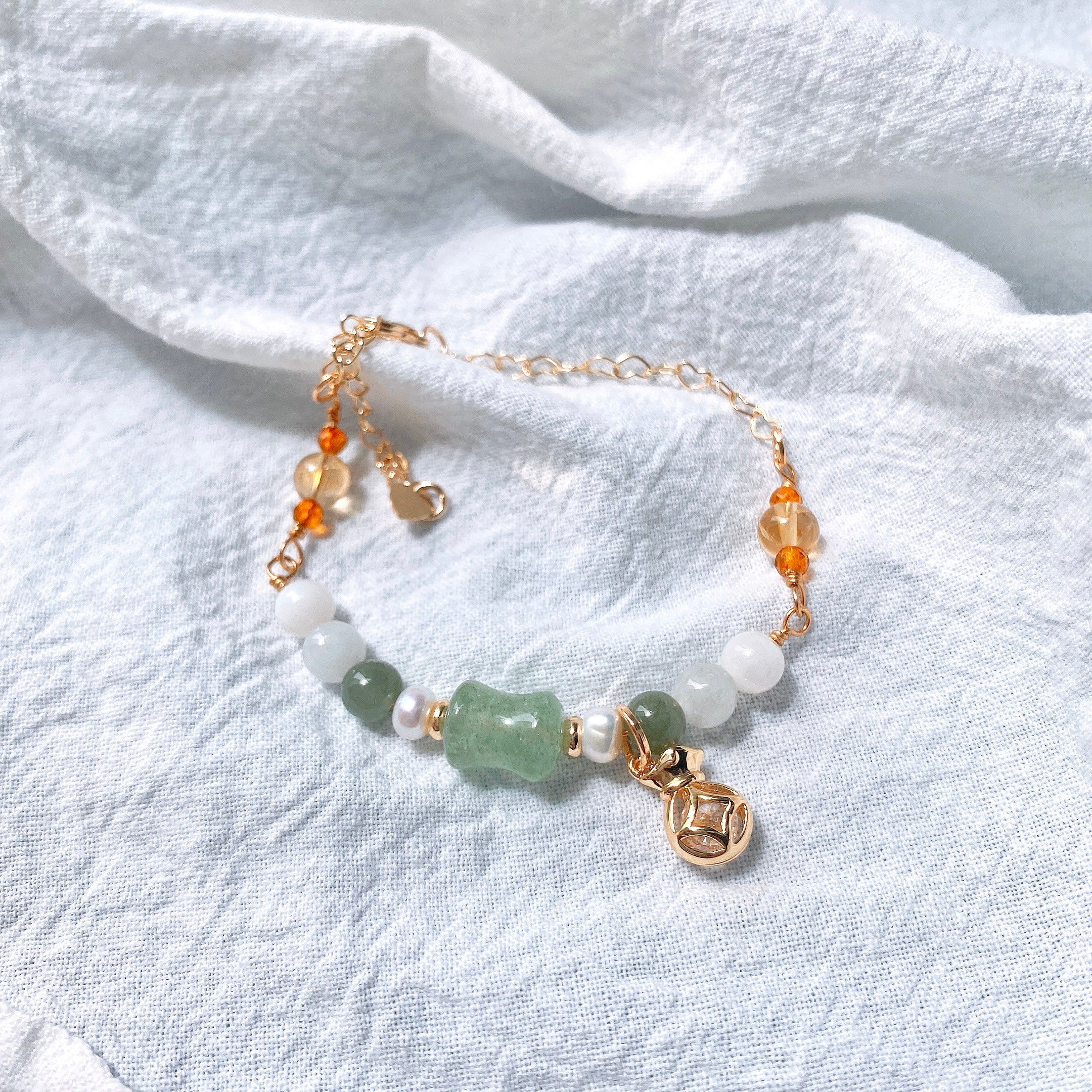 [Bracelet: EMORY] Calming + Luck + Protection