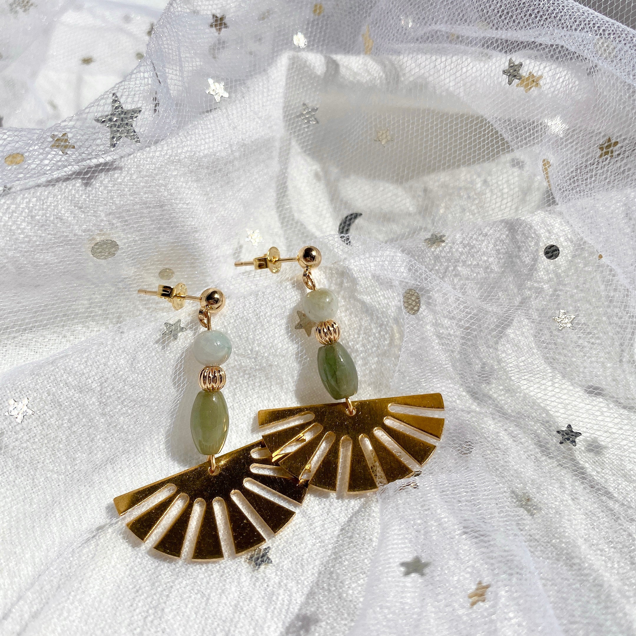 [Earrings: FARLEY] Wealth + Protection + Luck