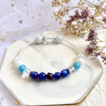 Load image into Gallery viewer, [Bracelet: GAIL] Luck + Communication + Peace
