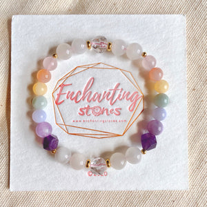 [Rainbow Bracelet: GIANNA] Happiness + Positivity + Good Luck