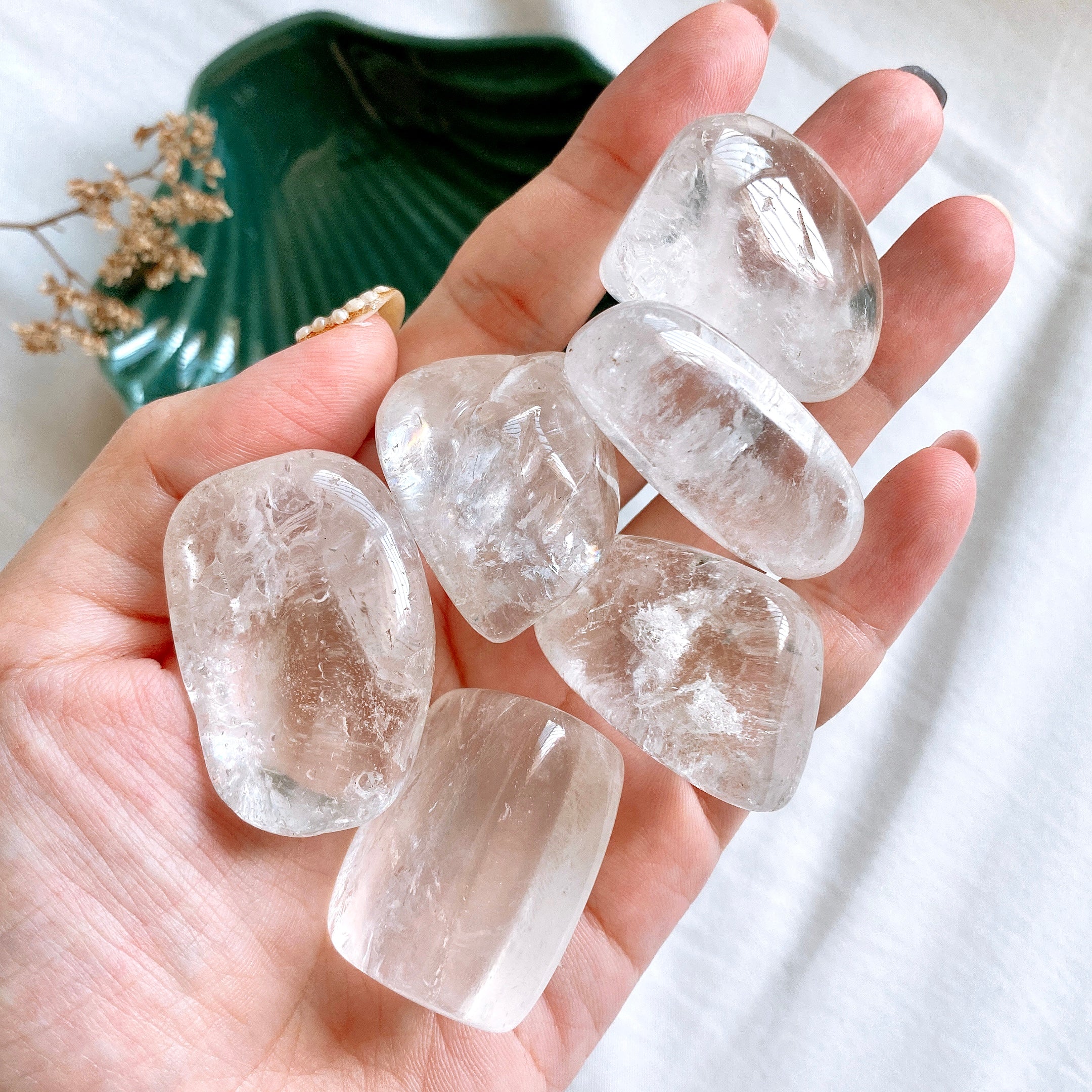 Clear Quartz Tumbled Stone