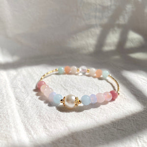 [Bracelet: LYDITH] Love + Peace + Happiness