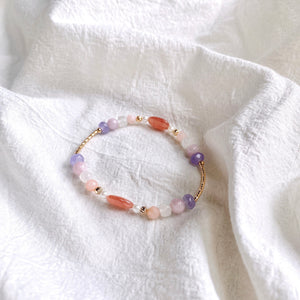 [Bracelet: QUINNY] Emotional Healing + Courage + Happiness