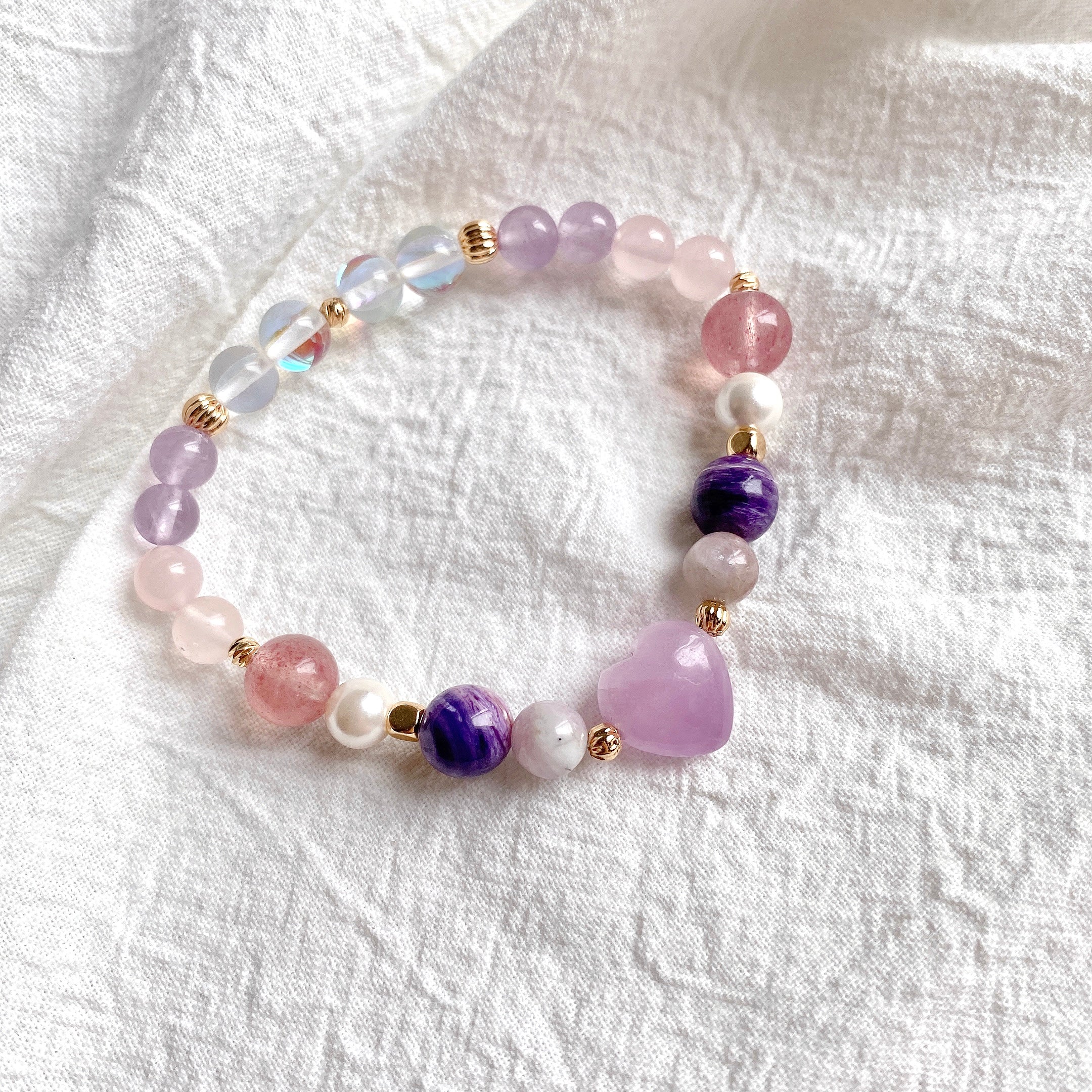 [Bracelet: REYNA] Stress-Relief + Abundance of Love + Quality Sleep