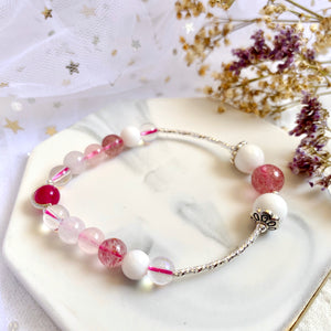 [Bracelet: SCARLET] Anxiety Relief + Confidence + Feminine Energy