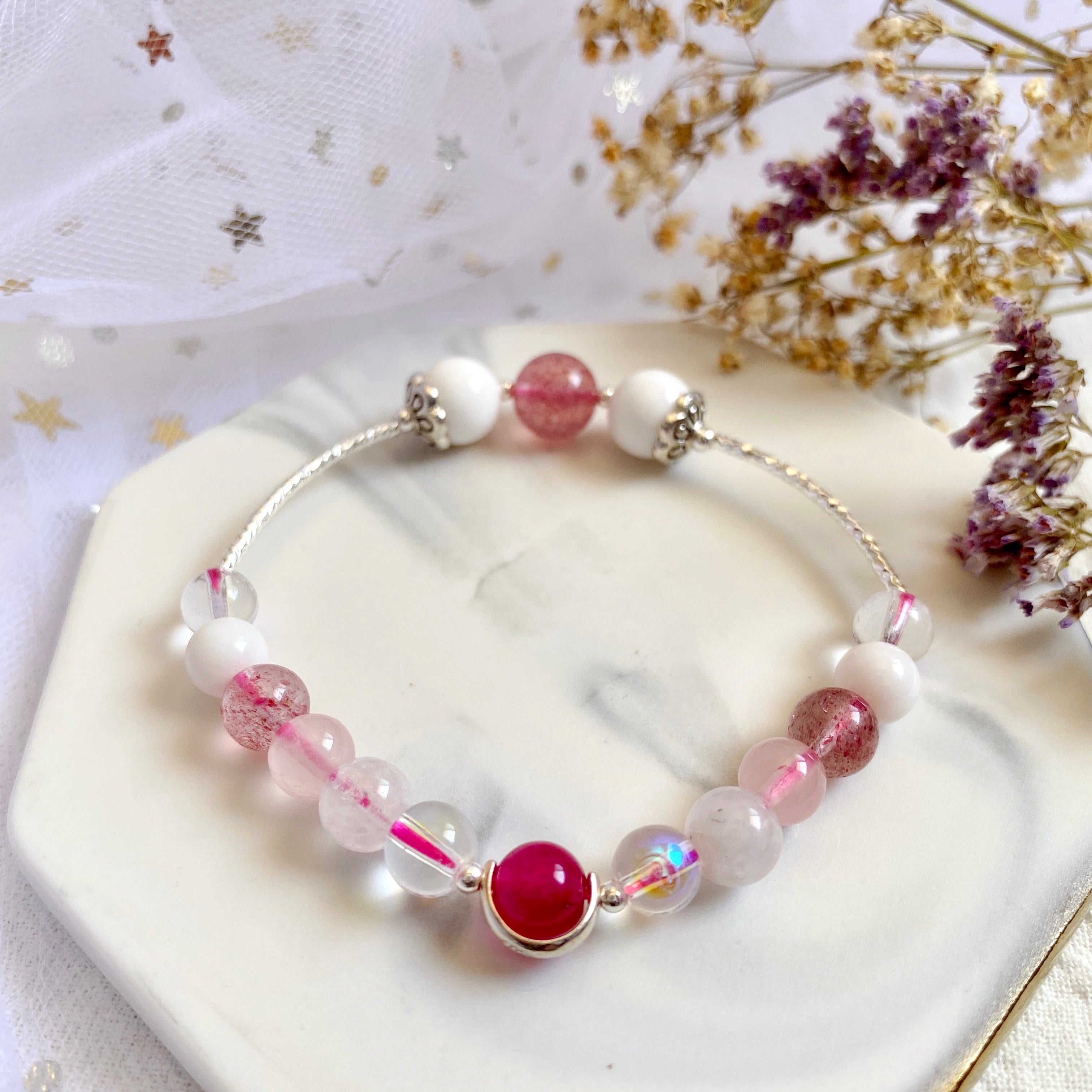 [Bracelet: SCARLET] Anxiety Relief + Confidence + Feminine Energy