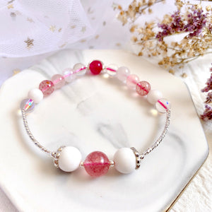 [Bracelet: SCARLET] Anxiety Relief + Confidence + Feminine Energy