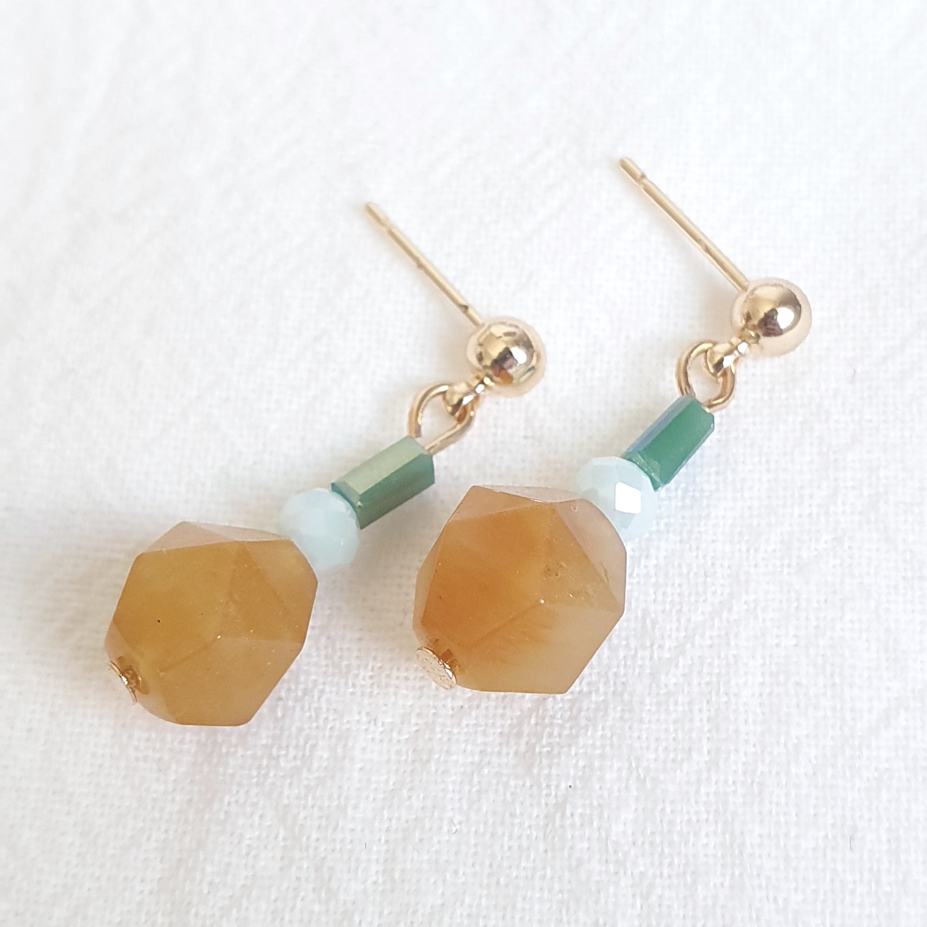 [Earrings: SUMMER] Calming + Luck + Harmony