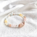 Load image into Gallery viewer, [Rose Gold Bracelet: SYBELLA] Joy + Health + Wealth
