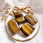 Load image into Gallery viewer, Tiger Eye Tumbled Stone
